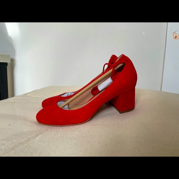 NWT Loeffler Randall ankle-tie pump - Picture 3 of 5